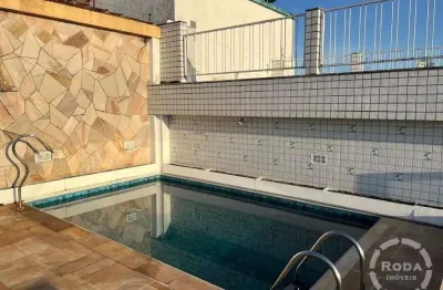 Cobertura com 4 quartos à venda na Rua Doutor Egydio Martins, --, Ponta da Praia, Santos