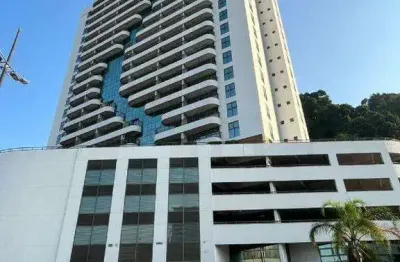 Sala de 58 m² em valongo, santos – segurança 24h, interfone e portão eletrônico