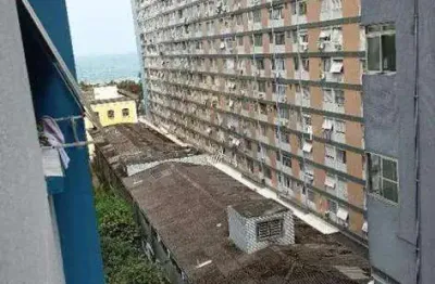 Kitnet de 30 m² em boqueirão, santos – 1 quarto, 1 banheiro, portão eletrônico e portaria 24h