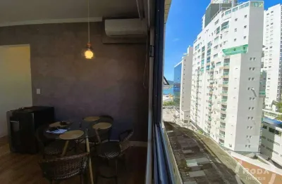 Apartamento à venda na ponta ponta | 1 dormitório | mobiliado | 1 vaga demarcada | vista mar!