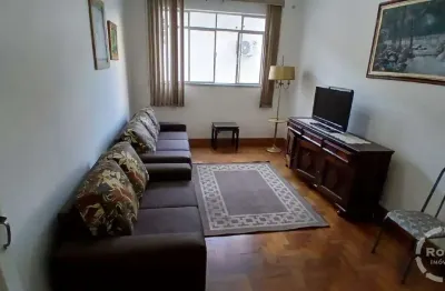 Apartamento 2 dormitórios mobiliado para alugar na aparecida – santos