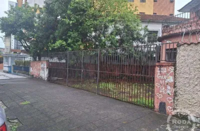 Terreno à venda em boqueirão, santos – residencial/comercial com financiamento