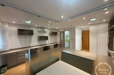 Sala comercial à venda na vila belmiro – santos/sp, com 1 vaga de garagem