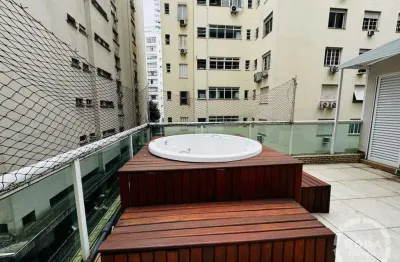 Apartamento com 3 quartos à venda na Rua Galeão Carvalhal, --, Gonzaga, Santos
