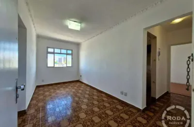Apartamento com 2 dormitórios, 1 vaga, no bairro do macuco em santos!