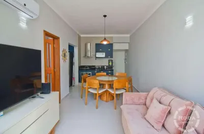 Apartamento à venda | 1 dormitório | 50 m² | 1 vaga | gonzaga /santos-sp