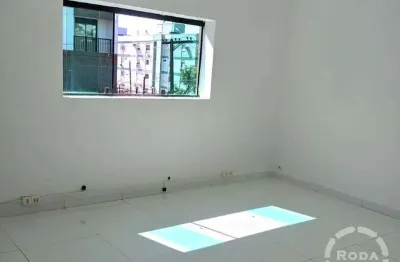 Sala comercial comercial para alugar no bairro do embaré- santos