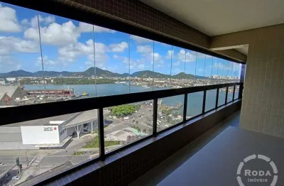 Excelente apartamento de 2 dormitórios em residencial com lazer completo na ponta da praia - santos -sp