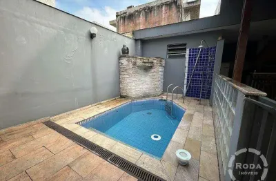 Casa à venda, 3 quartos, 2 suítes, 2 vagas, ponta da praia - santos/sp