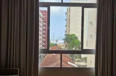 Apartamento 1 dorm - todo mobiliado - decorado e equipado - vista mar