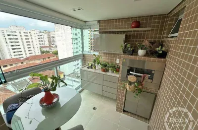 Lindo apartamento porteira fechada - boqueirão - 2 suítes - 2 vagas de garagem - finamente decorado