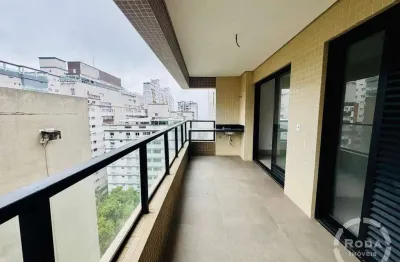 Apartamento com 2 quartos à venda na Avenida Barão de Penedo, --, José Menino, Santos