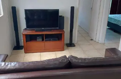 Apartamento 02 Quartos, Quadra da Praia, Aparecida, Santos SP