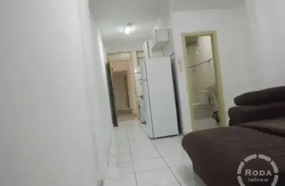 Apartamento à venda, 1 quarto, 1 vaga, boqueirão - santos/sp