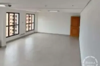 Sala comercial com 1 banheiro para alugar no Embaré - Santos - SP.