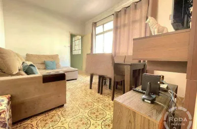Apartamento à venda no Boqueirão com 2 dormitórios e 1 vaga – Santos/SP