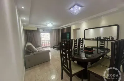 Apartamento À venda Com 3 Dormitórios | 94 m² | 1 vaga | Vila Belmiro/Santos-sp