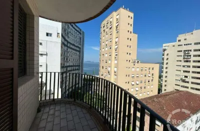 Apartamento com 1 quarto à venda na Rua Imperatriz Leopoldina, --, Ponta da Praia, Santos