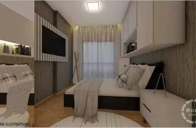 Apartamento à venda, 2 quartos, 1 suíte, 1 vaga, José Menino - Santos/SP