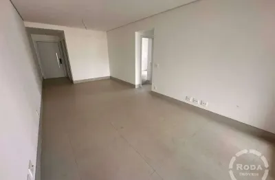Apartamento – 3 dormitórios (1 suíte + 2 demi-suítes) – Pompéia – Santos – Lazer na cobertura com vista panorâmica