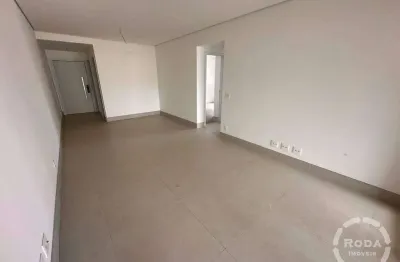 Apartamento – 3 dormitórios (1 suíte + 2 demi-suítes) – Pompéia – Santos – Lazer na cobertura com vista panorâmica