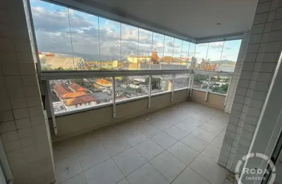 Apartamento 3 Quartos na Frente - Santos, Ponta da Praia | 92 m²