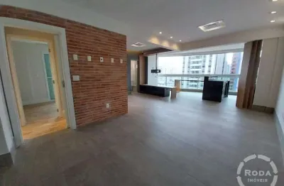 Apartamento com lazer próximo da praia a venda em santos, localizado no bairro do embaré.
