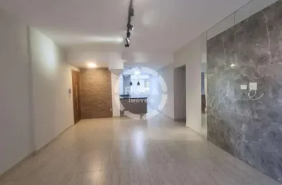 Apartamento reformado, 3 quartos, 1 suíte, 1 vaga, josé menino - santos/sp