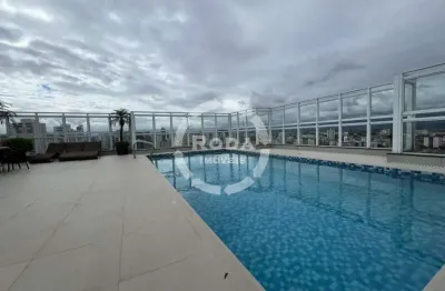 Apartamento com lazer à venda, 1 quarto, 1 suíte, 1 vaga, embaré - santos/sp