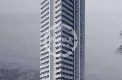 Apartamento à venda, 2 quartos, 2 suítes, 2 vagas, embaré - santos/sp