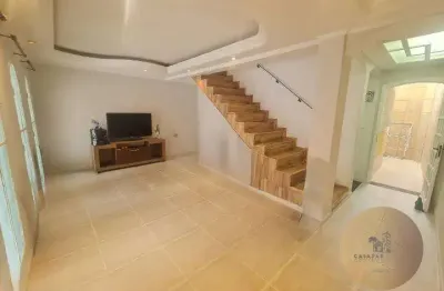 Lindo sobrado à venda com 285m², 2 quartos e 3 vagas e estuda permuta
