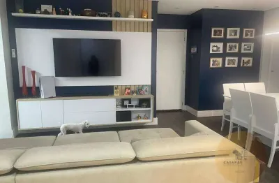 Apartamento à venda com 108m², 3 dormitórios, 3 vagas no santo antônio