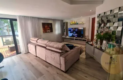 Apartamento duplex à venda 2 suítes e 170m², bairro jardim e mobiliado