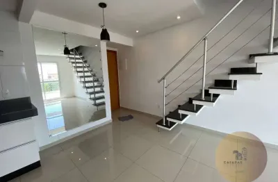 Cobertura à venda com 128m², 2 dormitórios com espaço gourmet e 3 vagas