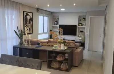 Apartamento à venda com 123m² e 3 quartos,  sacada gourmet e lazer completo