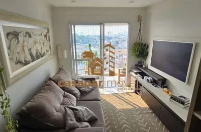 Apartamento à venda com 83m², com lazer completo e sacada gourmet
