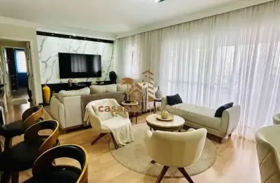 Apartamento à venda com 125m², 3 quartos, 2 vagas  e lazer completo