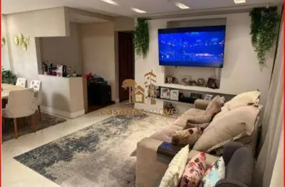 Apartamento à venda com 119m²,  bairro jardim em santo andré