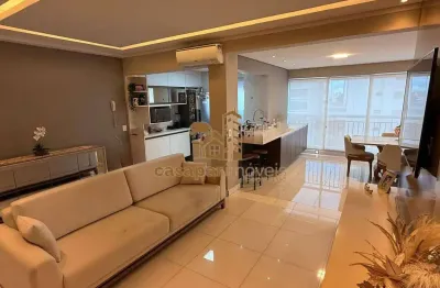 Apartamento à venda com 186m² no catalunya, 3 suítes, vago e com 3 vagas