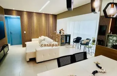 Apartamento à venda com 96 m², 3 quartos, sacada gourmet e lazer completo