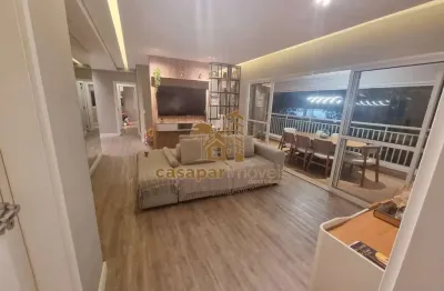 Apartamento à venda na chacára inglesa, 127m² com sacada gourmet e lazer