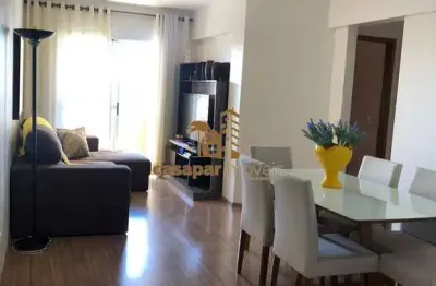 Aconchegante apartamento à venda com 70m², 2 dormitórios e 2 vagas