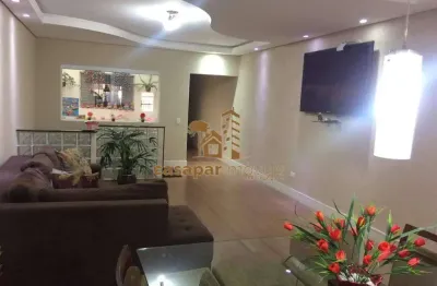 Sobrado à venda no bairro santa paula, 340m² com 3 dormitórios e conforto