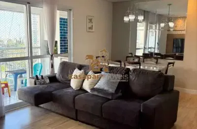 Apartamento à venda com 96m², 3 dormitórios com sacada gourmet e lazer