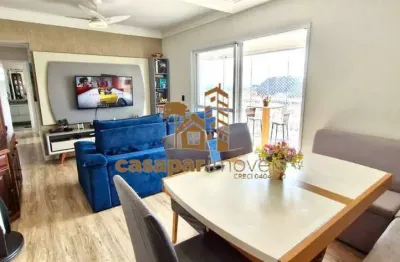 Apartamento à venda com 96m², 3 dormitórios com sacada gourmet e lazer