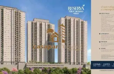 Antecipe ao lançamento reserva são caetano, 59m², 68m², 76m², 79m² e 89m²