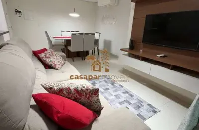 Apartamento à venda na ocian, 88m² com 3 dormitórios e estuda permuta