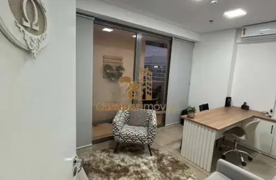 Sala comercial à venda no espaço cerâmica, 43m² com 1 vaga