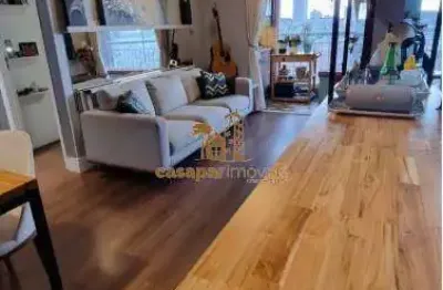 Apartamento à venda com 69m², 2 dormitórios e 2 vagas com sacada gourmet