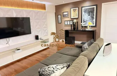 Apartamento à venda com 186m² e mobiliado, 3 suítes no pateo catalunya